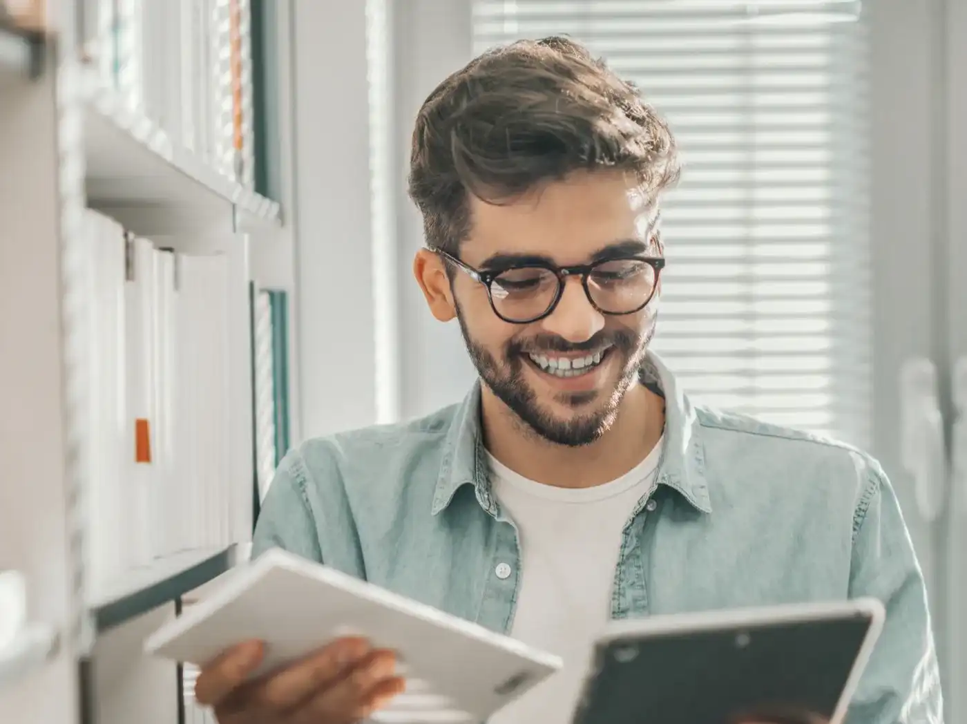 Das Relution Ausleihsystem erleichtert den Einsatz und die Verwaltung von digitalen Endgeräten in Bibliotheken